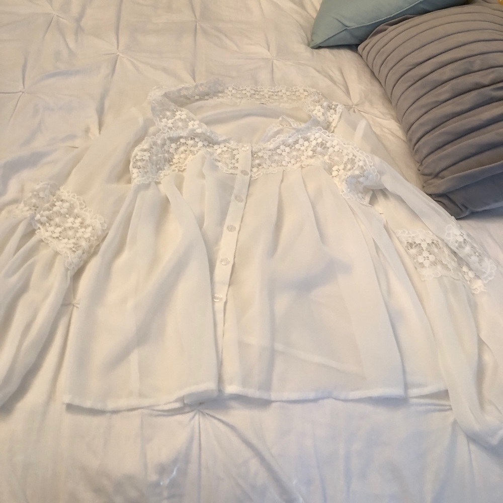 Sheer Buttondown